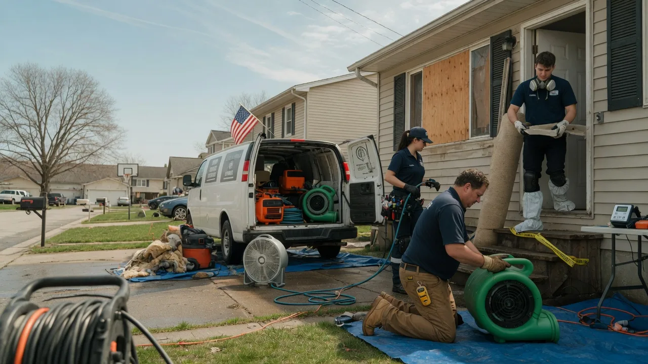 Water Damage Restoration in Harrison, MI near me